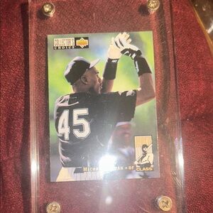 Michael Jordan Nike Black and White Sports Trading Card Rookie Class